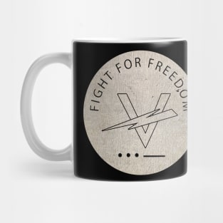 V For Freedom Mug